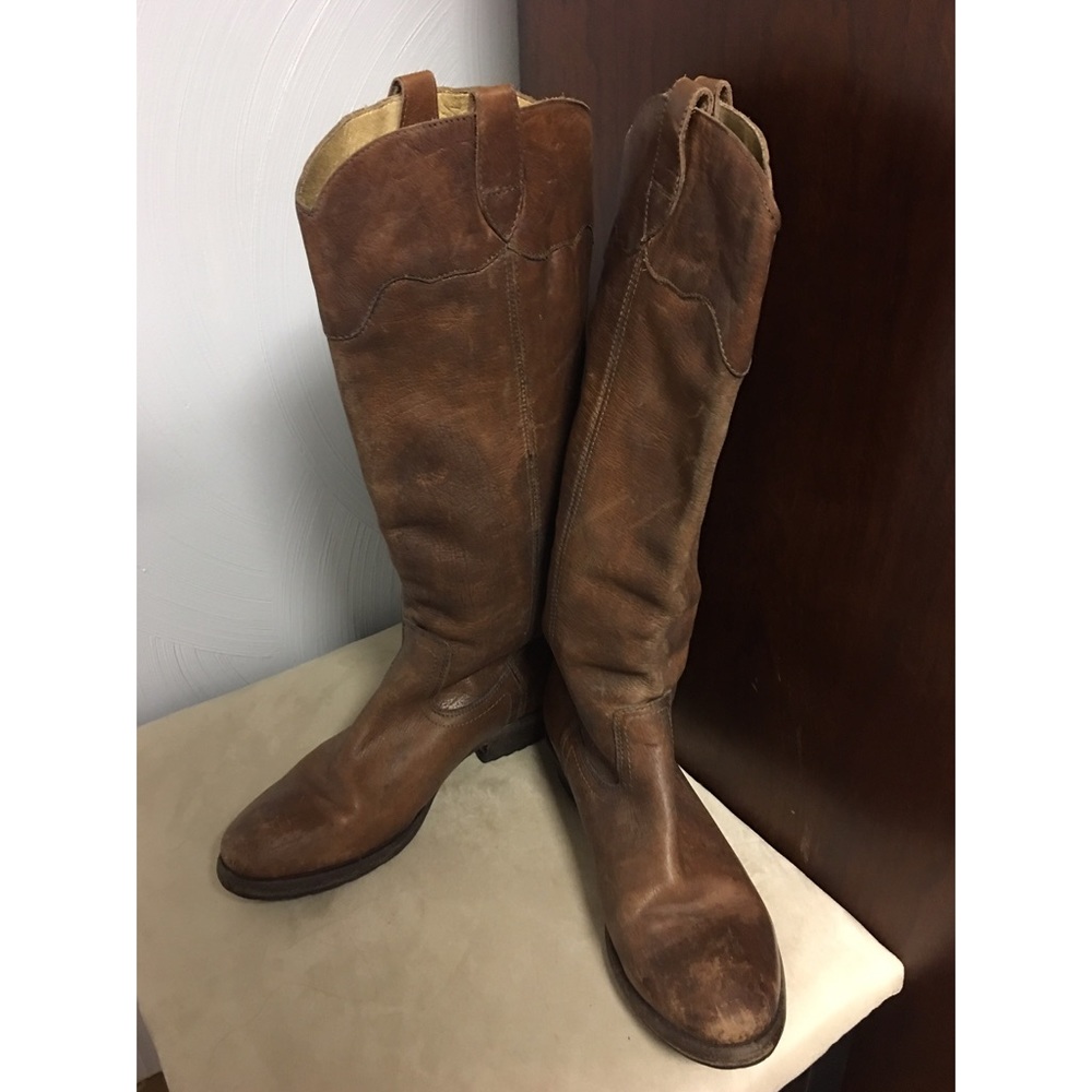 Frye Carson Lug Riding Boot - Picture 3 of 5
